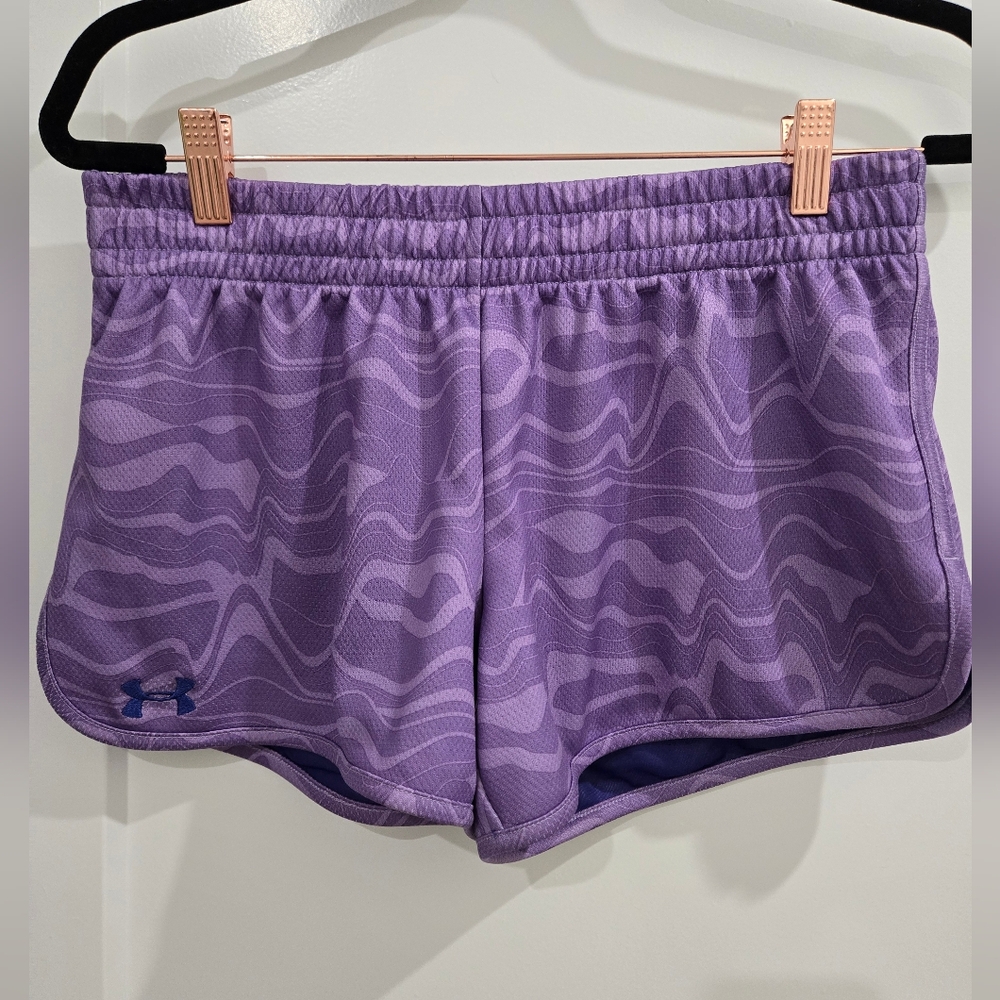 Under Armour Purple Camo Shorts